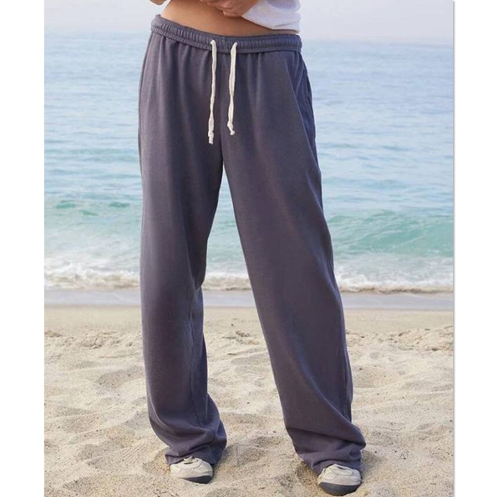 John Galt Anastasia Baggy Sweatpants Navy Blue OS NEW Brandy Melville loungewear